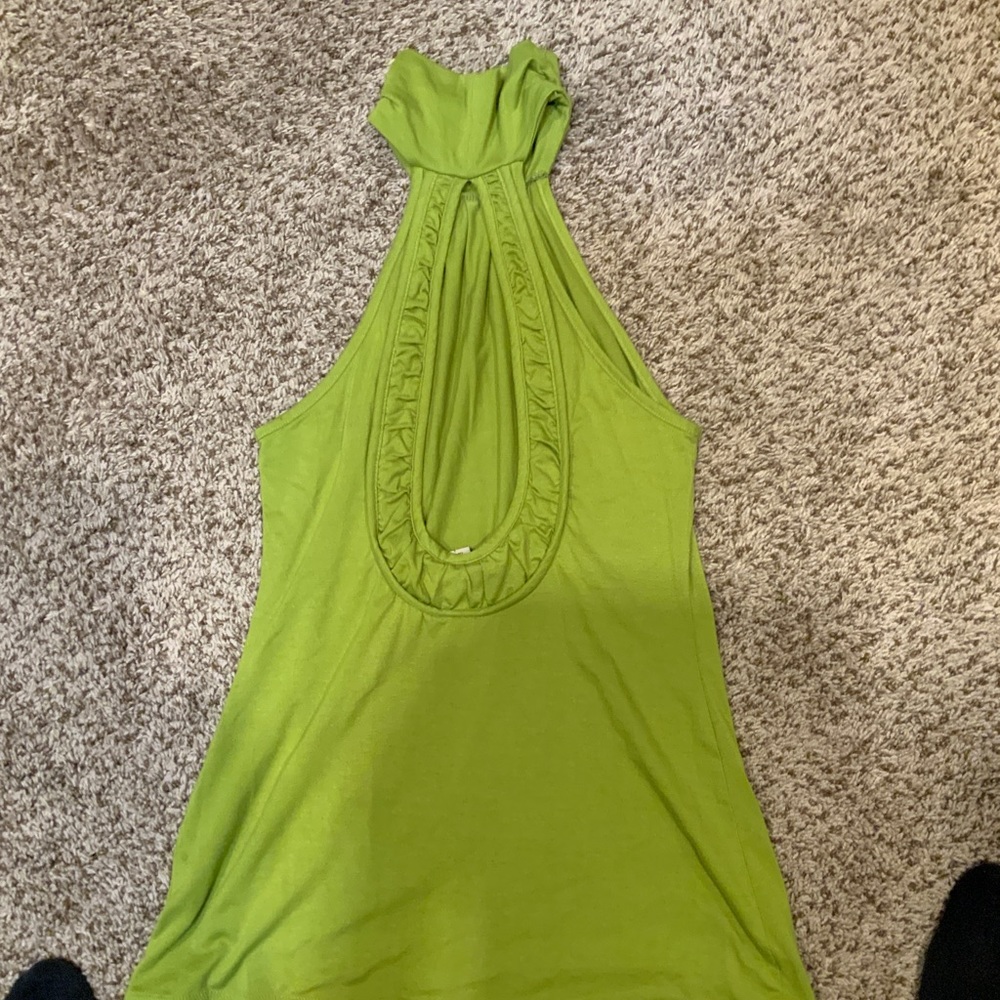 Olive green ladies top